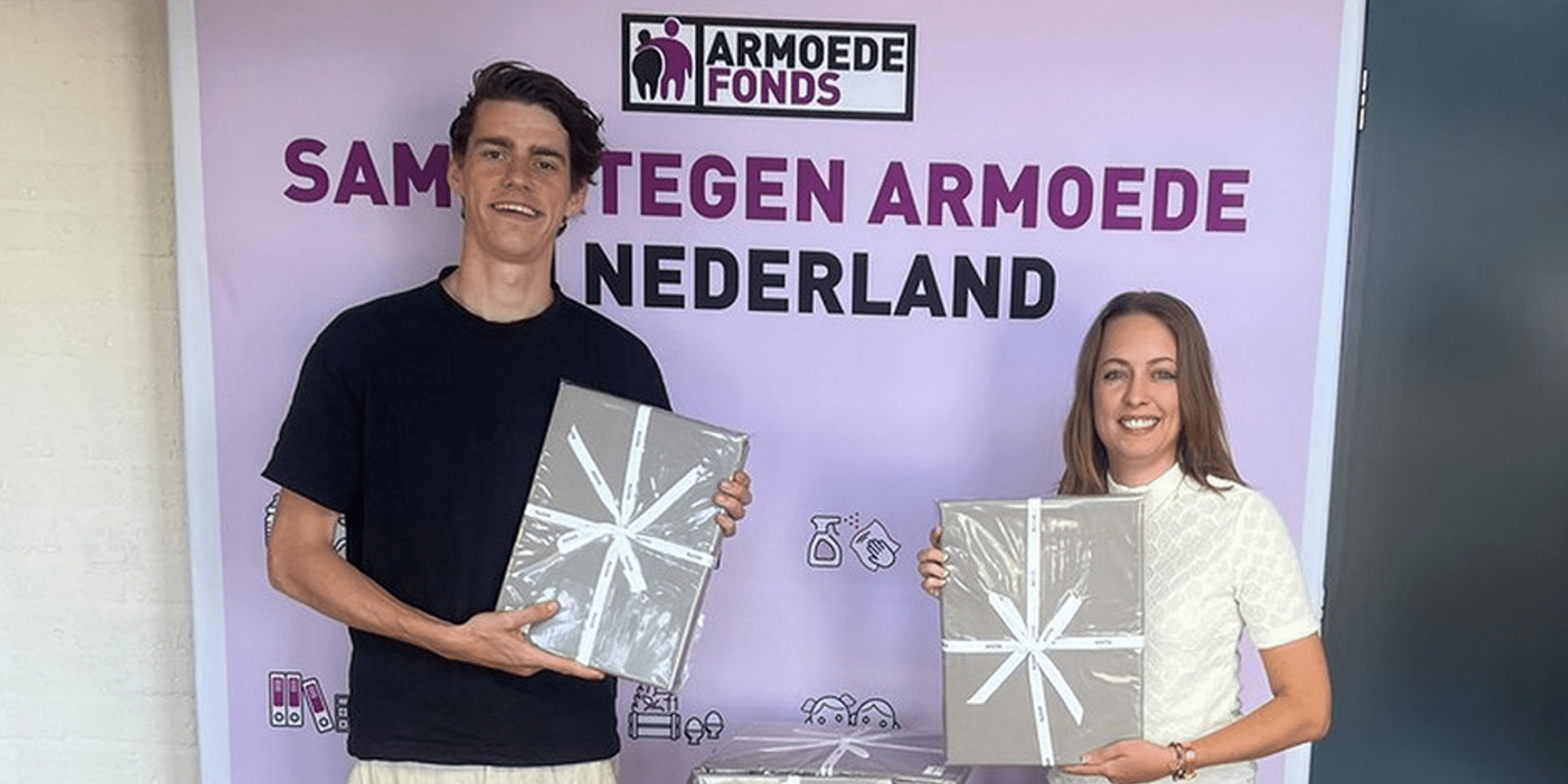 Wocha doneert luxe beddengoed aan het Armoedefonds! - Wocha