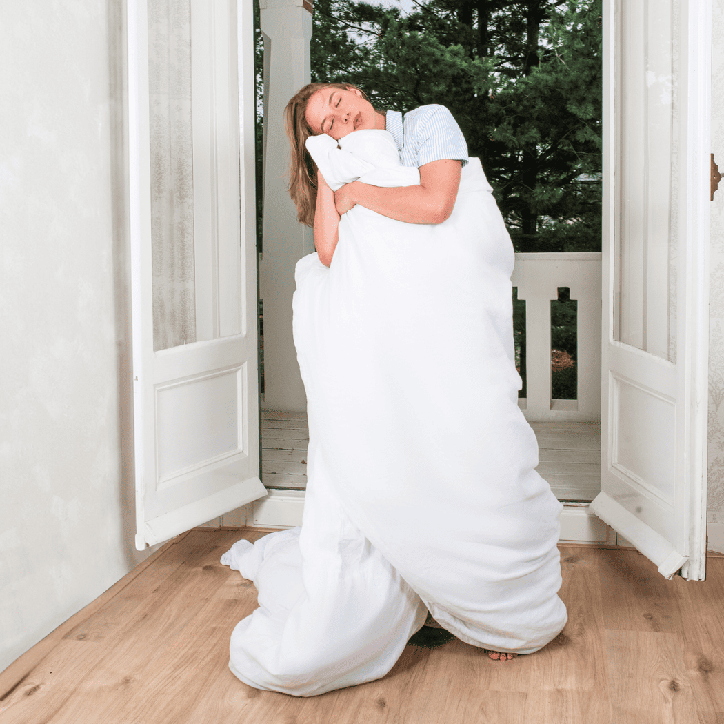 Linnen dekbedovertrek met ecologische certificering – natuurlijk en milieuvriendelijk