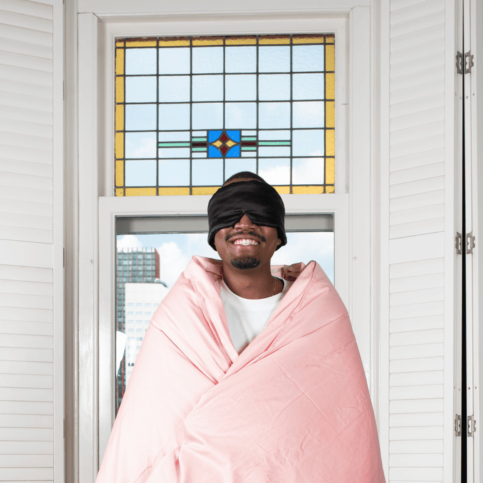 Zijden slaapmasker met zijde van hoge kwaliteit – lichtblokkerend en geschikt voor gevoelige huid