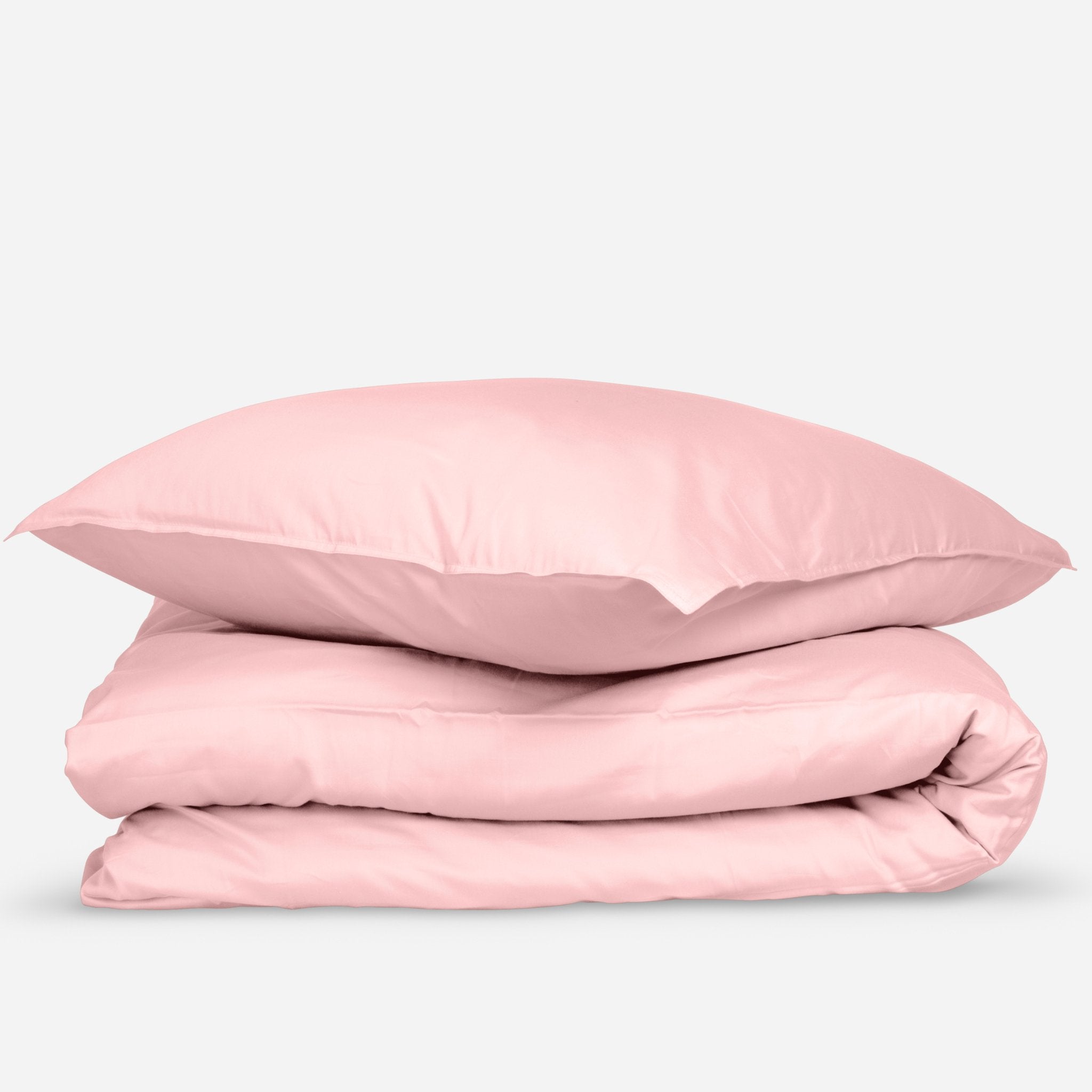 Dekbedovertrek katoen satijn Roze Wocha