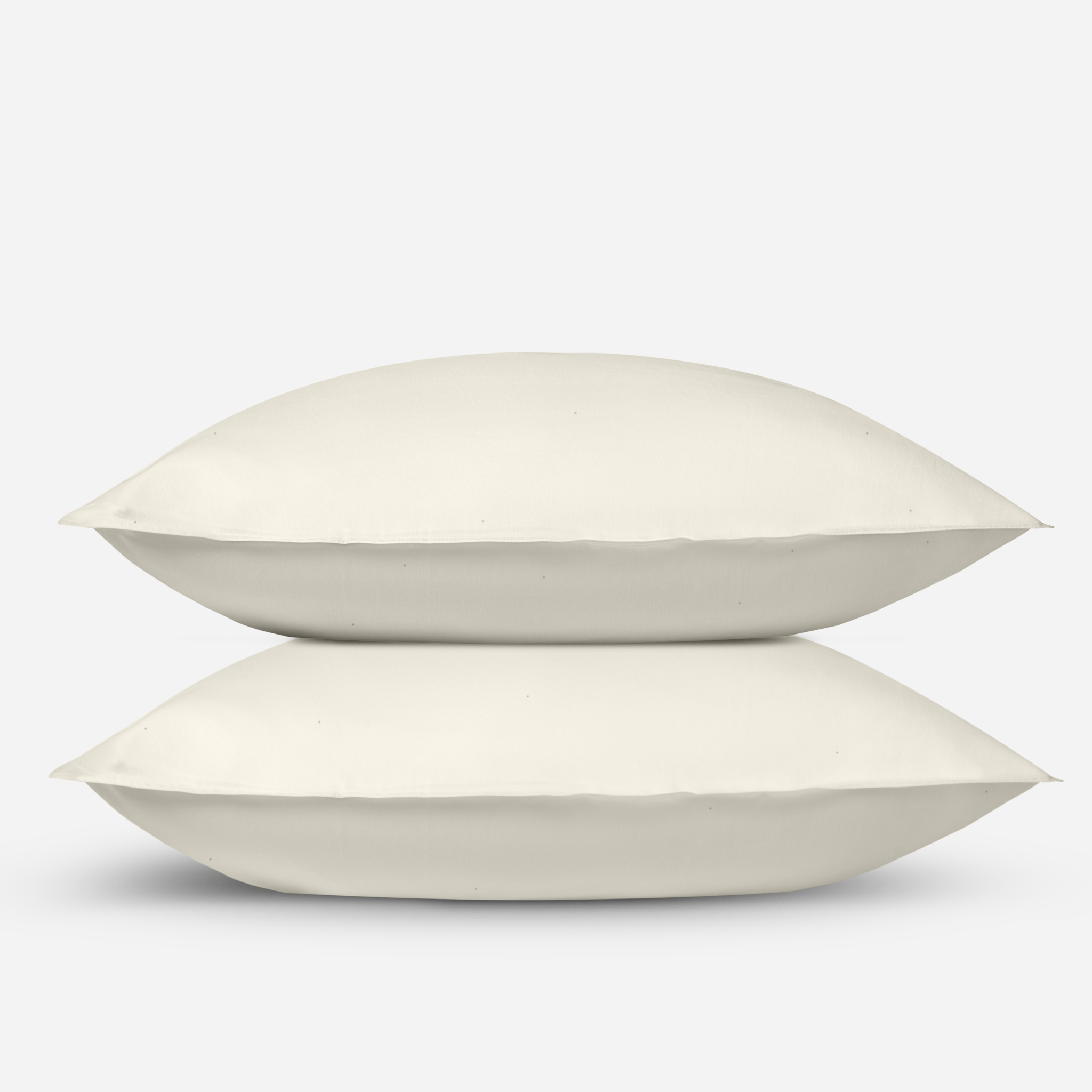 Kussenslopen set katoen satijn naturel