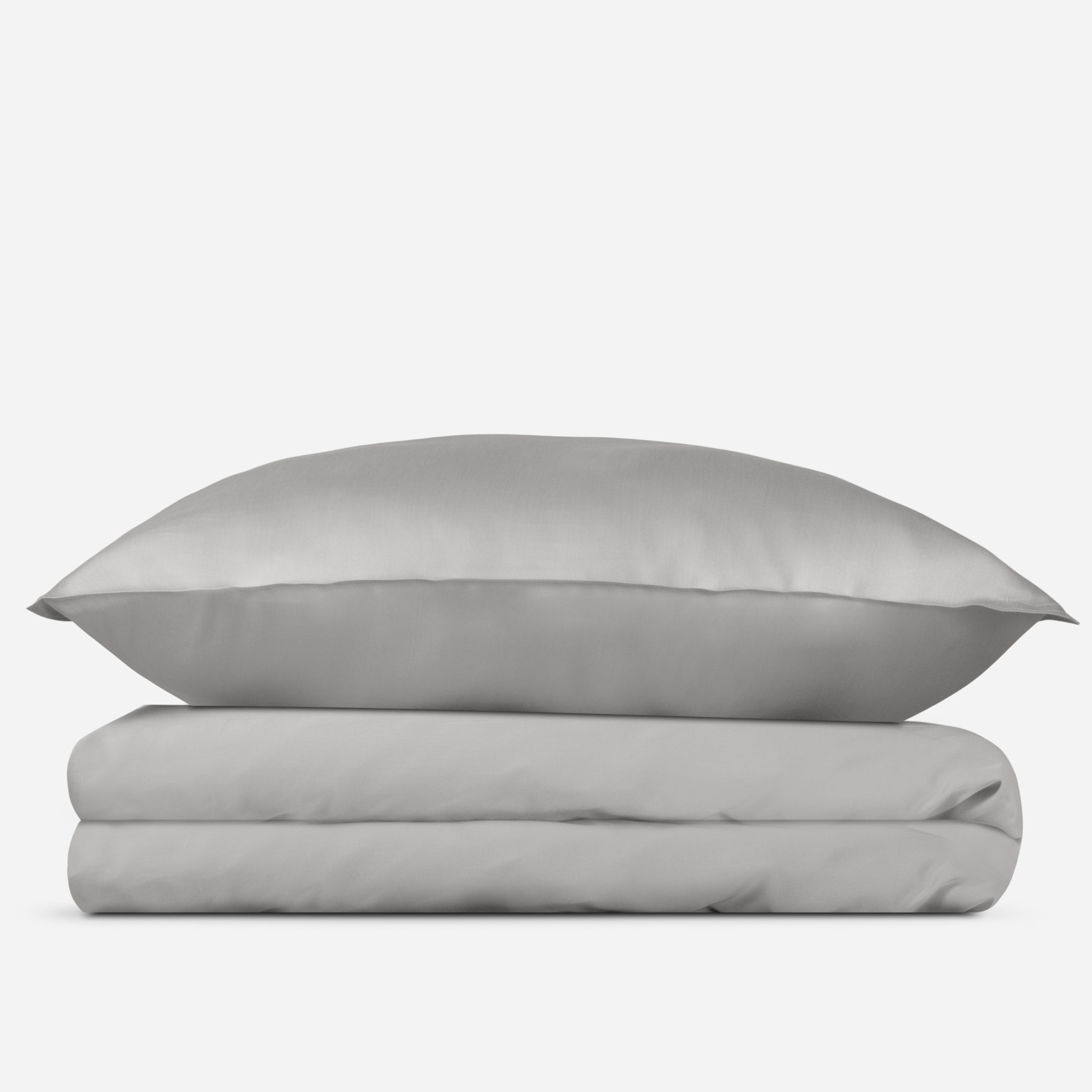 Pre - order Dekbedovertrek tencel mistgrijs