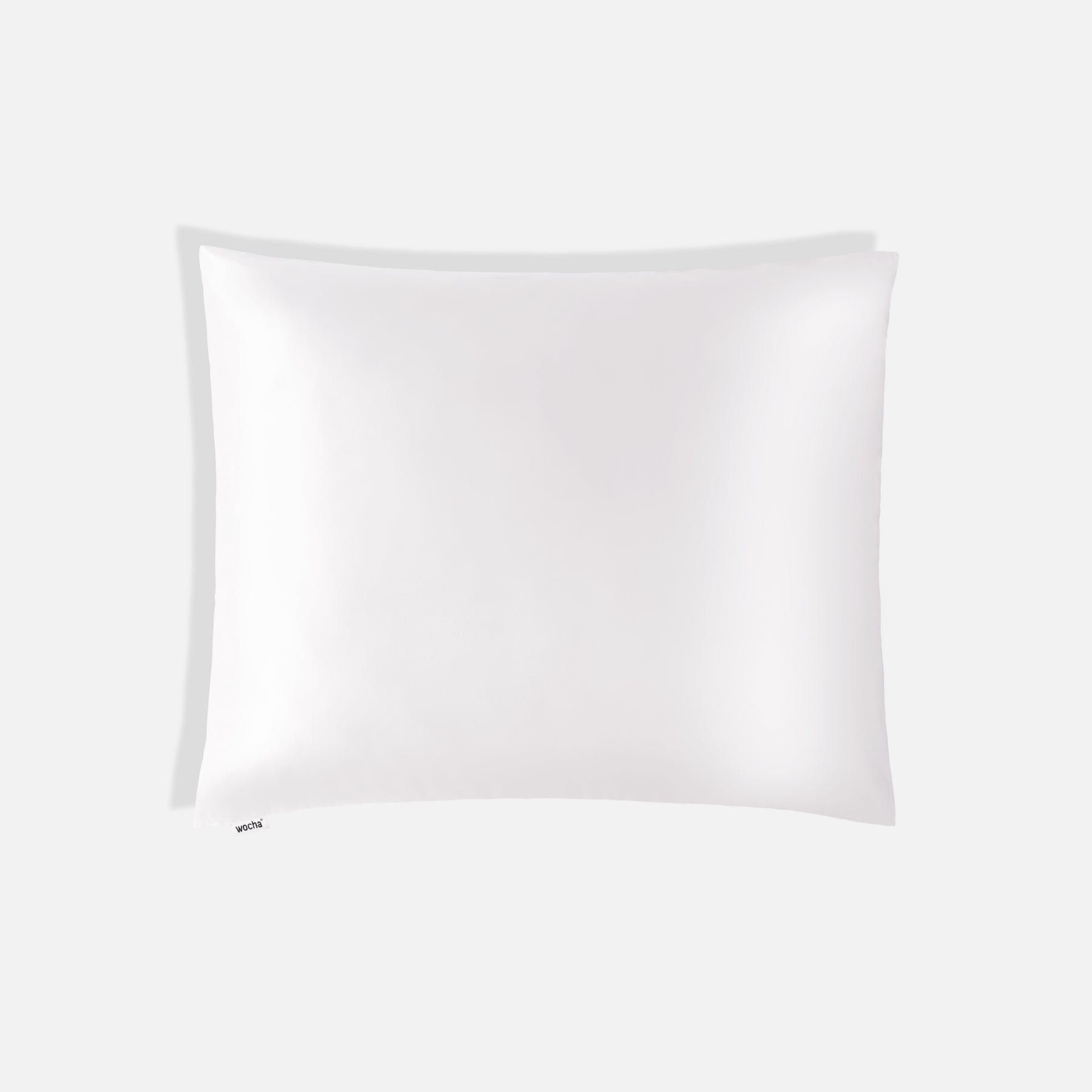 Zijden kussensloop wit