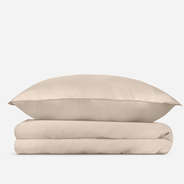 Dekbedovertrek tencel oat m*lk